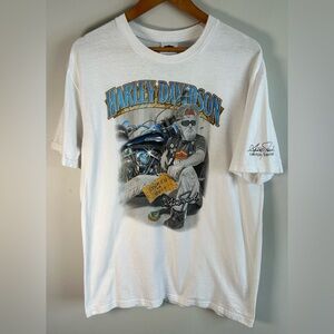 Harley Davidson Scott Jacobs Limited Edition Graphic T-shirt Daytona Beach Sz L